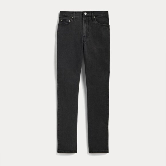 Everlane Denim - Everlane Women's Original Cheeky® Jean in Washed Black, Size 26, Cotton/Denim